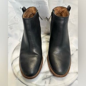 Madewell booties black size 9